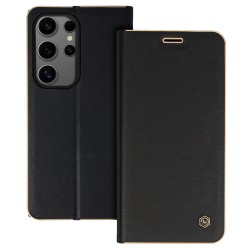 Θήκη Book Wonder Frame Samsung Galaxy S24 Ultra 5G S928 Black