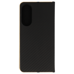 Θήκη Book Wonder Frame Carbon Case Samsung Galaxy S25 Edge 5G S937 Black