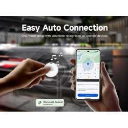 Lifemate/MiLi GPS Bluetooth LifeTag Tracker HD-P16-3 Android White Lifemate/MiLi GPS Bluetooth LifeTag Tracker HD-P16-3 Android White