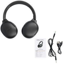 Ακουστικά Blavec Over-Ear Bluetooth Headphones BO-12 Bass Master ANC Black Ακουστικά Blavec Over-Ear Bluetooth Headphones BO-12 Bass Master ANC Black