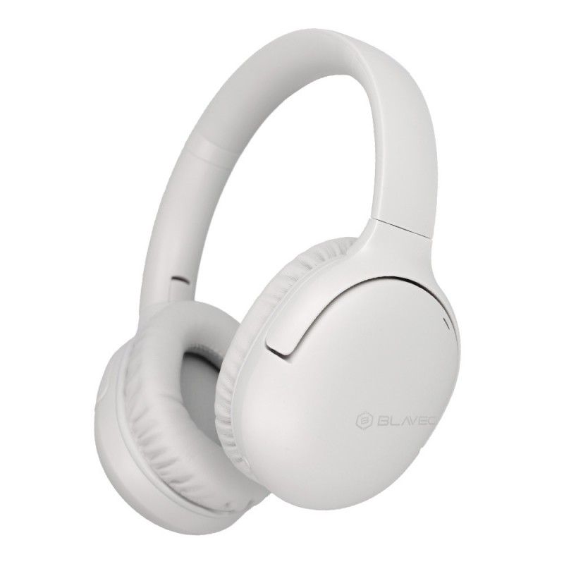 Ακουστικά Blavec Over-Ear Bluetooth Headphones BO-12 Bass Master ANC White Ακουστικά Blavec Over-Ear Bluetooth Headphones BO-12 Bass Master ANC White