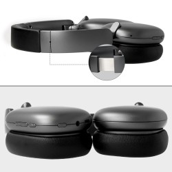 Ακουστικά Blavec Over-Ear Bluetooth Headphones BO-10 Bass Expert ANC Black