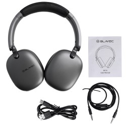 Ακουστικά Blavec Over-Ear Bluetooth Headphones BO-10 Bass Expert ANC Black