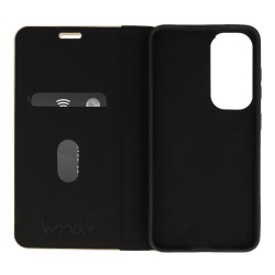 Θήκη Book Wonder Frame Samsung Galaxy S25 FE 5G S731 Black