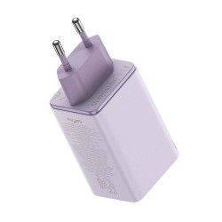 Φορτιστής Ταξιδιού Baseus GAN6 Pro Fast Charger 2xUSB-C + 2xUSB-A, 65W Purple (P10162701533-00)