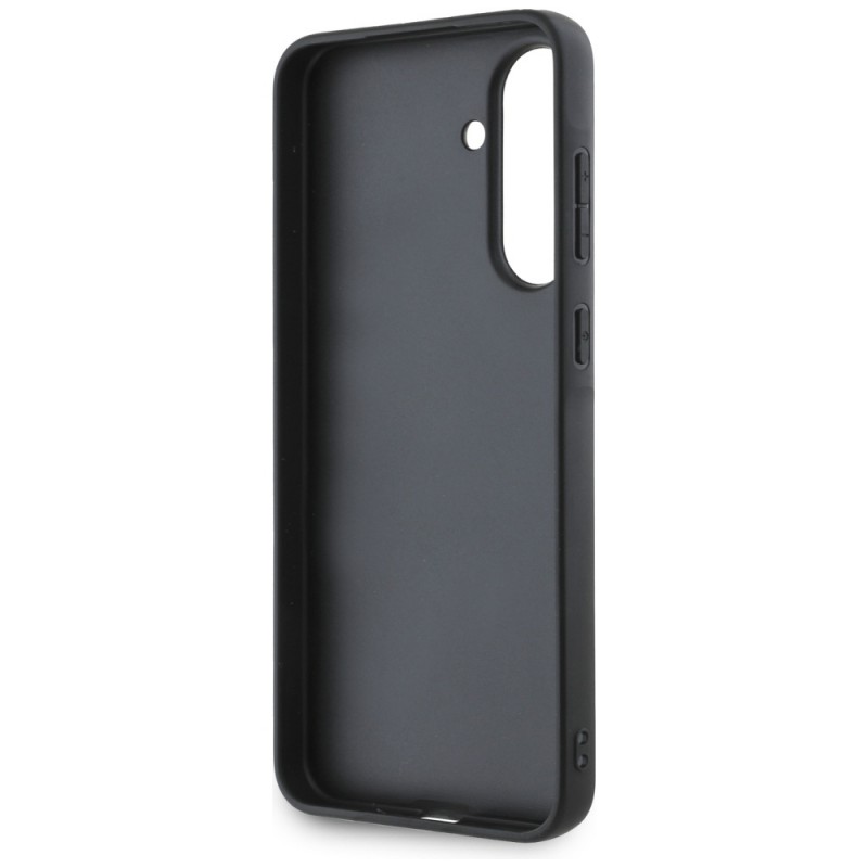 Θηκη BMW M PU Carbon Blue Line Case Samsung Galaxy A56 SM-A566 / A36 SM-A366 5G Black