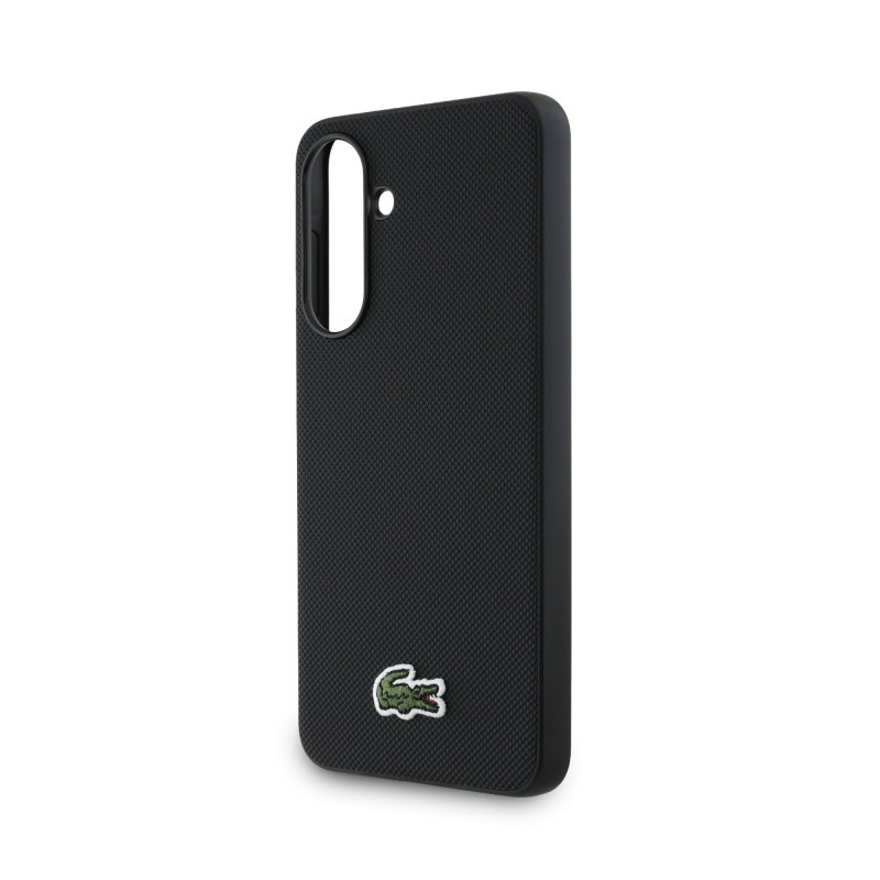 Θηκη Lacoste Iconic Petit Pique Woven Logo MagSafe Case Samsung Galaxy A56 SM-A566 / A36 SM-A366 5G Black