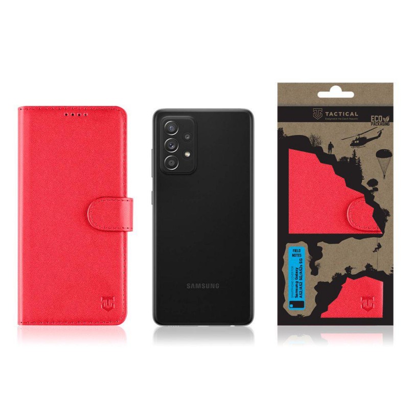 Θήκη Tactical Field Notes for Samsung Galaxy A52/A52 5G/A52s 5G SM-A526 Red