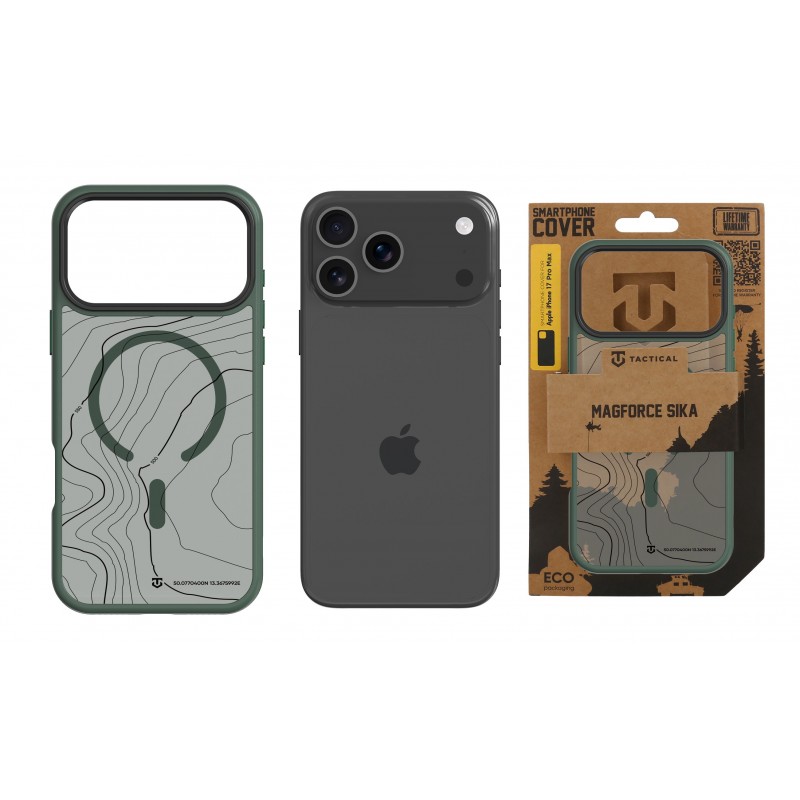 Θήκη Tactical MagForce Hyperstealth Sika Cover For iPhone 17 Pro Max (6.9") Forest Green