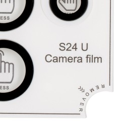 Γυαλί Προστασίας OBAL:ME Camera Lens with Metal Ring  and Positioning Plate  Samsung Galaxy S24 Ultra 5G SM-S928 Tempered Glass 9H AntiCrash / AntiShock Titanium Black