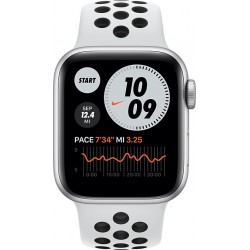 Apple Watch SE Nike Aluminium 40mm White Μεταχειρισμένο με 22 μήνες Εγγύηση