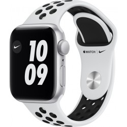 Apple Watch SE Nike Aluminium 40mm White Μεταχειρισμένο με 22 μήνες Εγγύηση