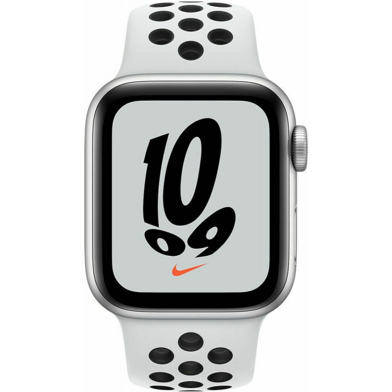 Apple Watch SE Nike Aluminium 40mm White Μεταχειρισμένο με 22 μήνες Εγγύηση