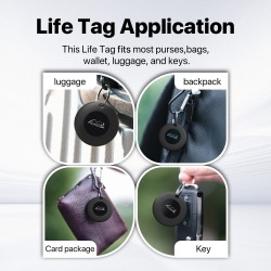Lifemate/MiLi GPS Bluetooth LifeTag Tracker HD-P16-3 Android Black Lifemate/MiLi GPS Bluetooth LifeTag Tracker HD-P16-3 Android Black