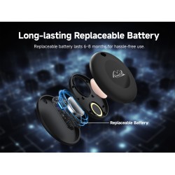 Lifemate/MiLi GPS Bluetooth LifeTag Tracker HD-P16-3 Android Black Lifemate/MiLi GPS Bluetooth LifeTag Tracker HD-P16-3 Android Black