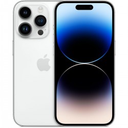 Apple iPhone 14 Pro 5G (6.3") (128GB/6GB) Silver Μεταχειρισμένο με 9 μήνες Εγγύηση