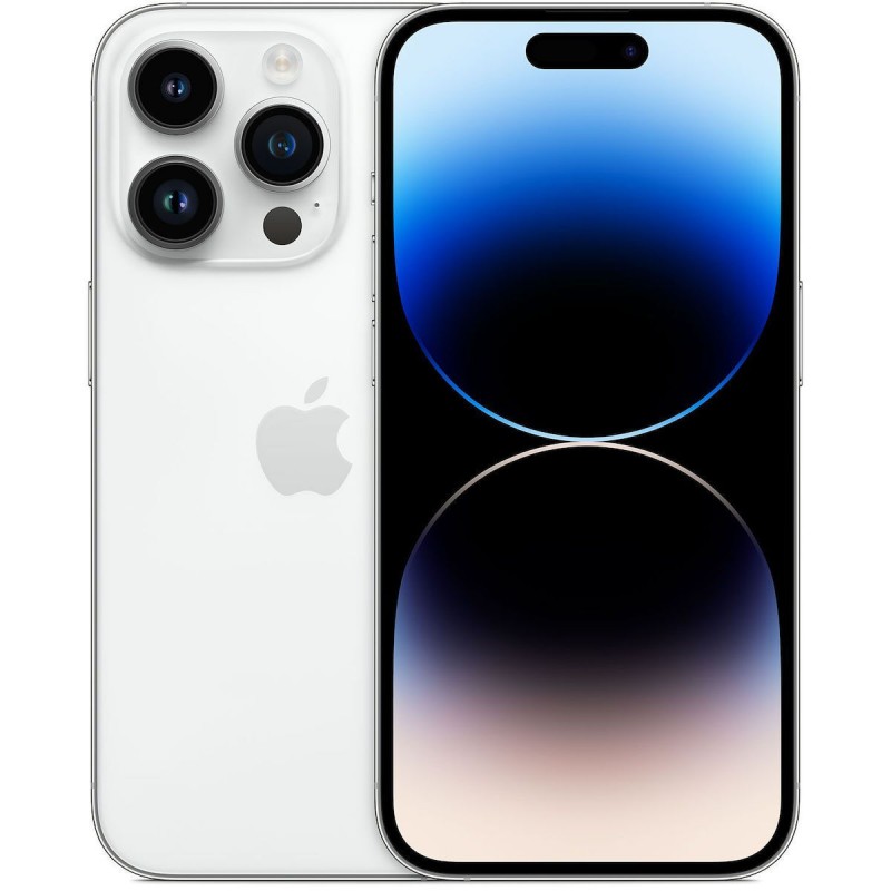 Apple iPhone 14 Pro 5G (6.3") (128GB/6GB) Silver Μεταχειρισμένο με 9 μήνες Εγγύηση