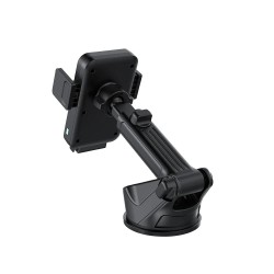 Βάση Αυτοκινήτου Ασύρματης Φόρτισης XO Car Holder Dashboard 15W WX043 Black