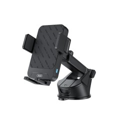 Βάση Αυτοκινήτου Ασύρματης Φόρτισης XO Car Holder Dashboard 15W WX043 Black