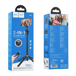 Τρίποδο Φωτογραφίας Hoco K21 Live Broadcast Holder Black Τρίποδο Φωτογραφίας Hoco K21 Live Broadcast Holder Black