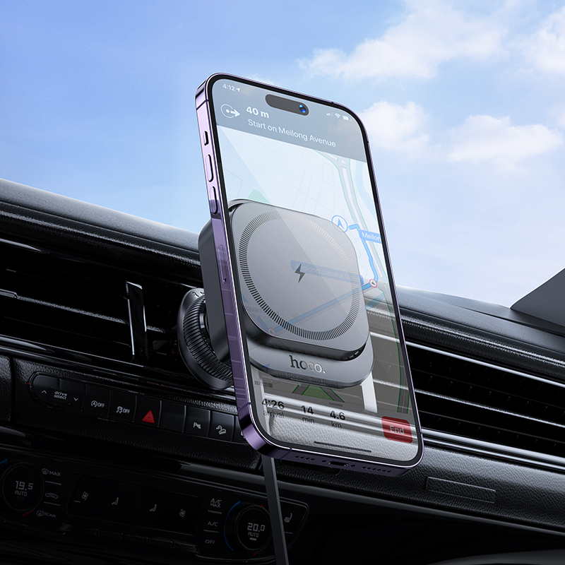 Βάση Αυτοκινήτου Hoco HW23 Air Vent Magsafe Car Holder Black