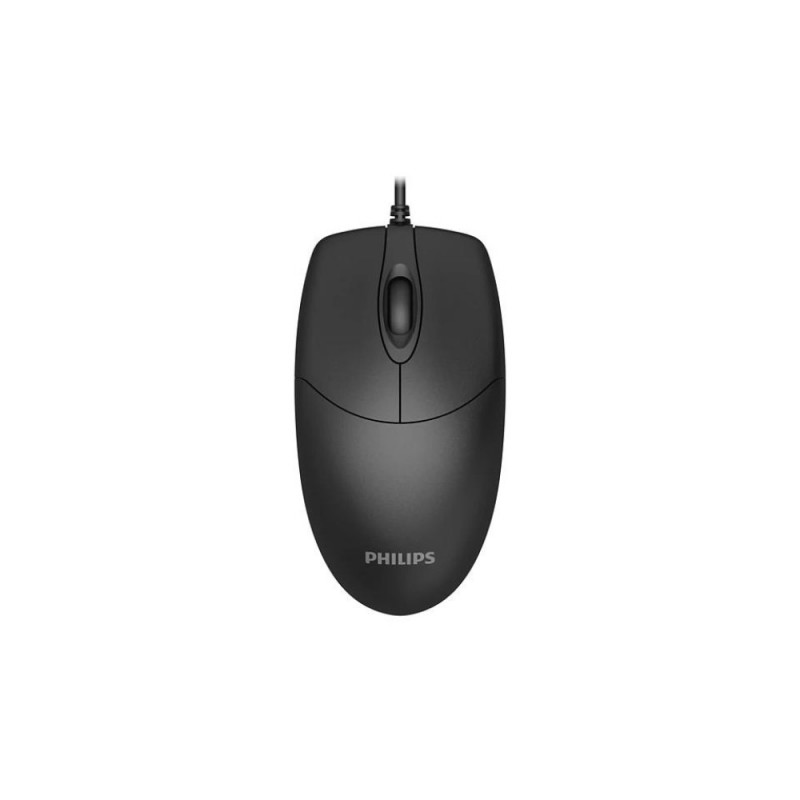 Ποντίκι Ενσύρματο Philips SPK7238 1200DPI με 3 Πλήκτρα Black
