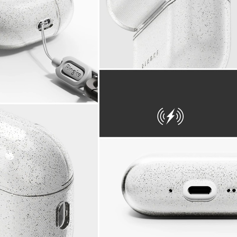 Θήκη Ringke Air Apple Airpods Pro 3 Glitter Clear