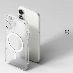 Θήκη Ringke Fusion Magnetic Magsafe For iPhone 17 (6.3") Matte Clear