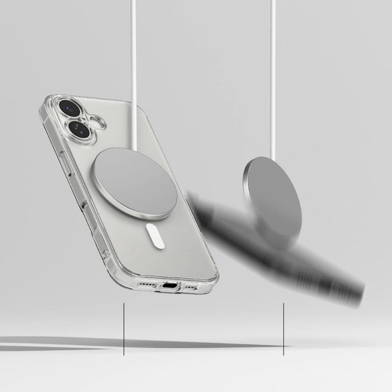 Θήκη Ringke Fusion Magnetic Magsafe For iPhone 17 (6.3") Matte Clear