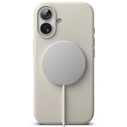 Θήκη Ringke Silicone Magnetic Magsafe For iPhone 17 (6.3") Beige