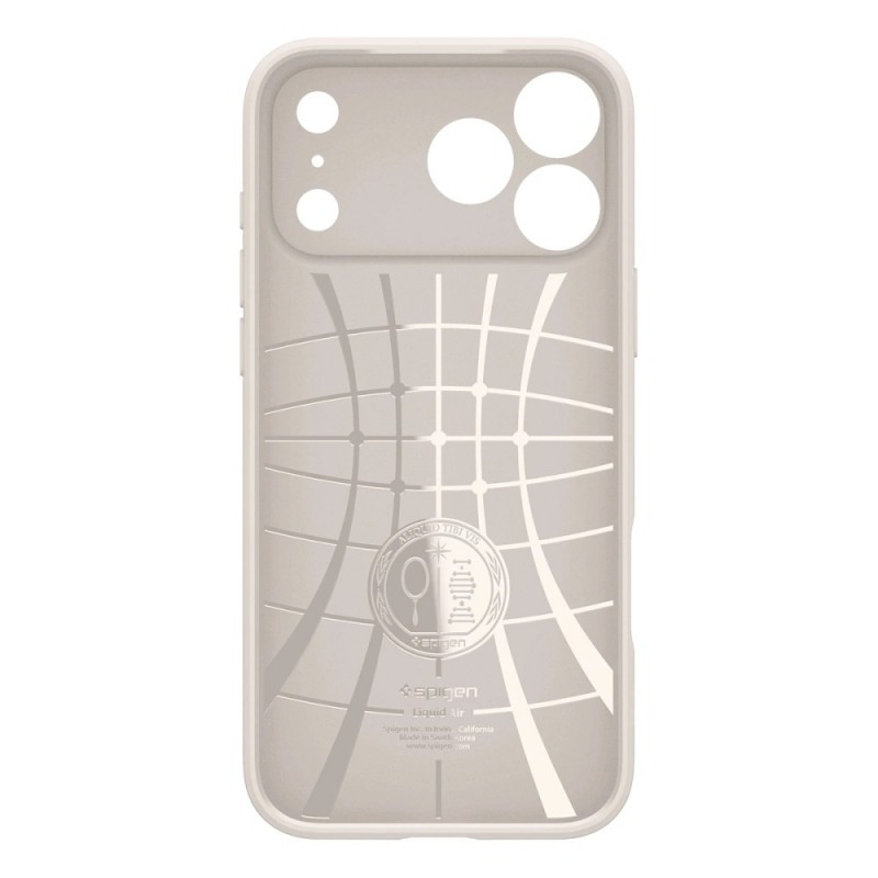 Θήκη Spigen Liquid Air Cover For iPhone 17 Pro Max (6.9") Natural Titanium