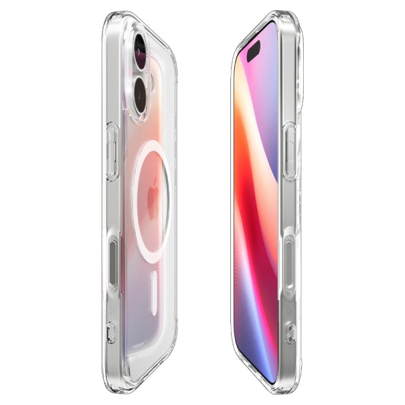 Θήκη Spigen Ultra Hybrid Mag Magsafe Cover For iPhone 17 (6.3") Clear/White
