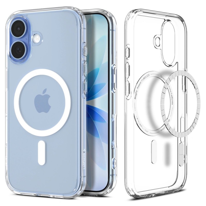 Θήκη Spigen Ultra Hybrid Mag Magsafe Cover For iPhone 17 (6.3") Clear/White