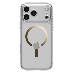 Θήκη Spigen Ultra Hybrid Mag Magsafe Case For iPhone 17 Pro (6.3") Clear/Gold