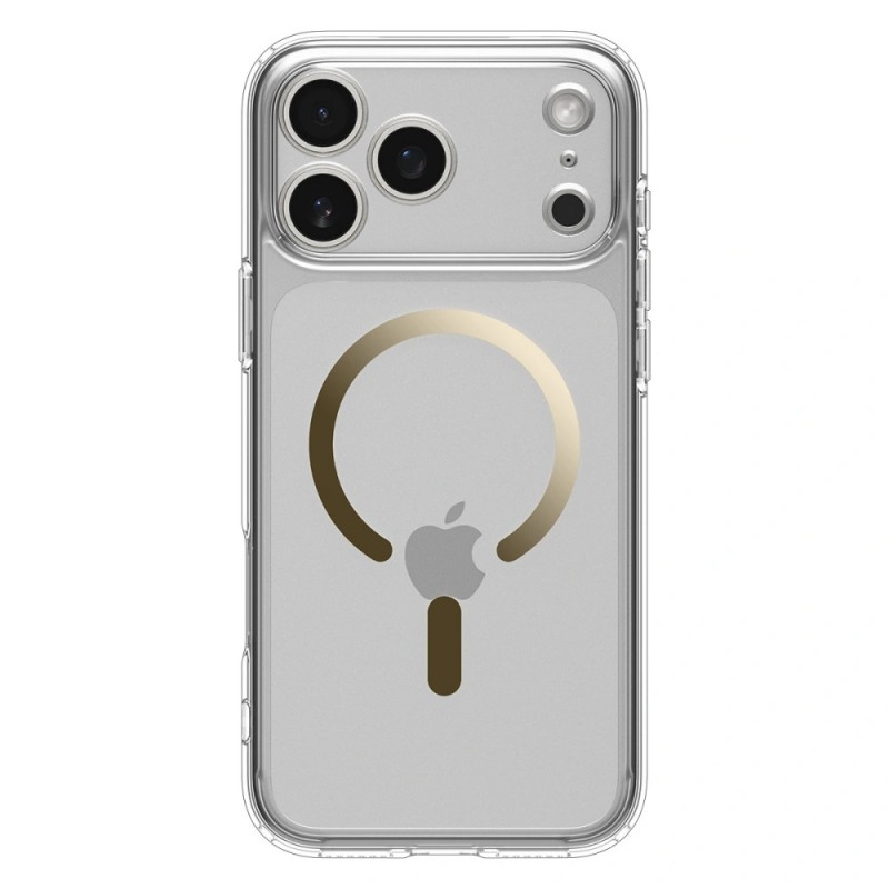 Θήκη Spigen Ultra Hybrid Mag Magsafe Case For iPhone 17 Pro (6.3") Clear/Gold