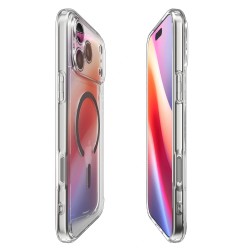 Θήκη Spigen Ultra Hybrid Mag Magsafe Cover For iPhone 17 Pro Max (6.9") Clear/Graphite
