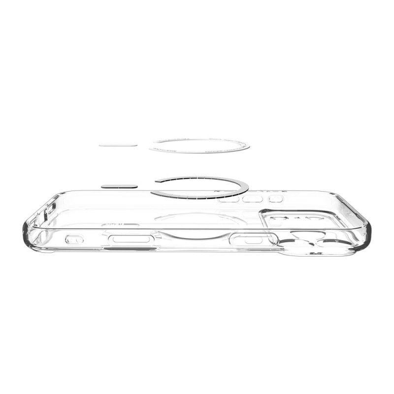 Θήκη Spigen Ultra Hybrid Mag Magsafe Cover For iPhone 17 Pro Max (6.9") Clear/Graphite