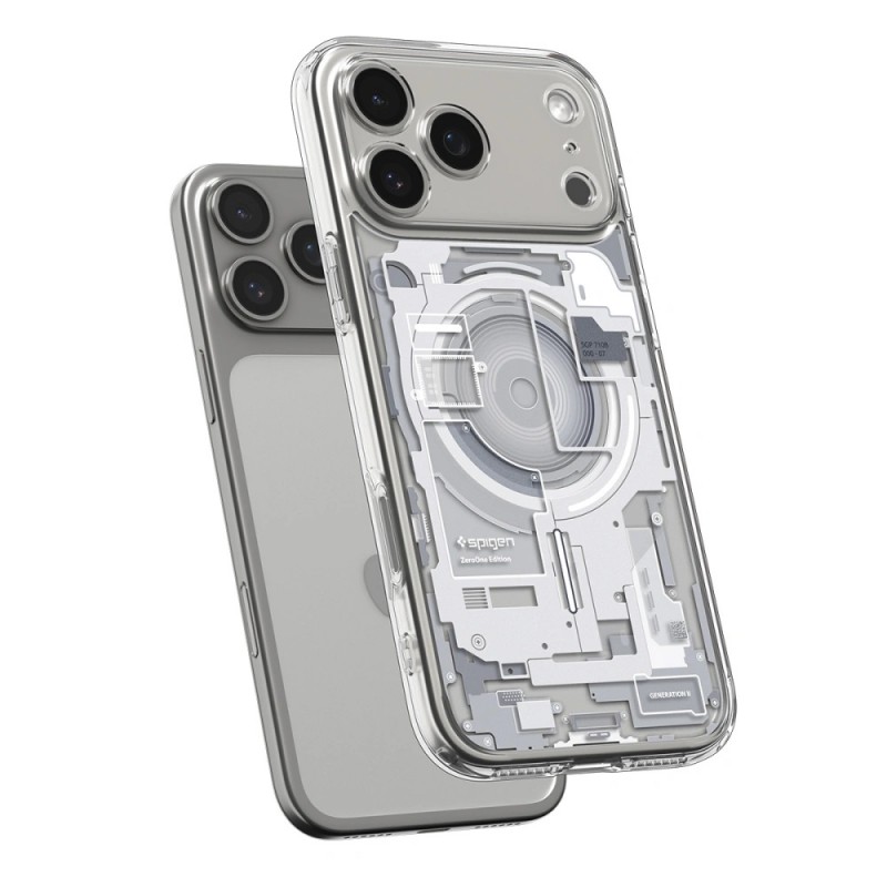 Θήκη Spigen Ultra Hybrid Mag Magsafe Cover For iPhone 17 Pro Max (6.9") Zero One White