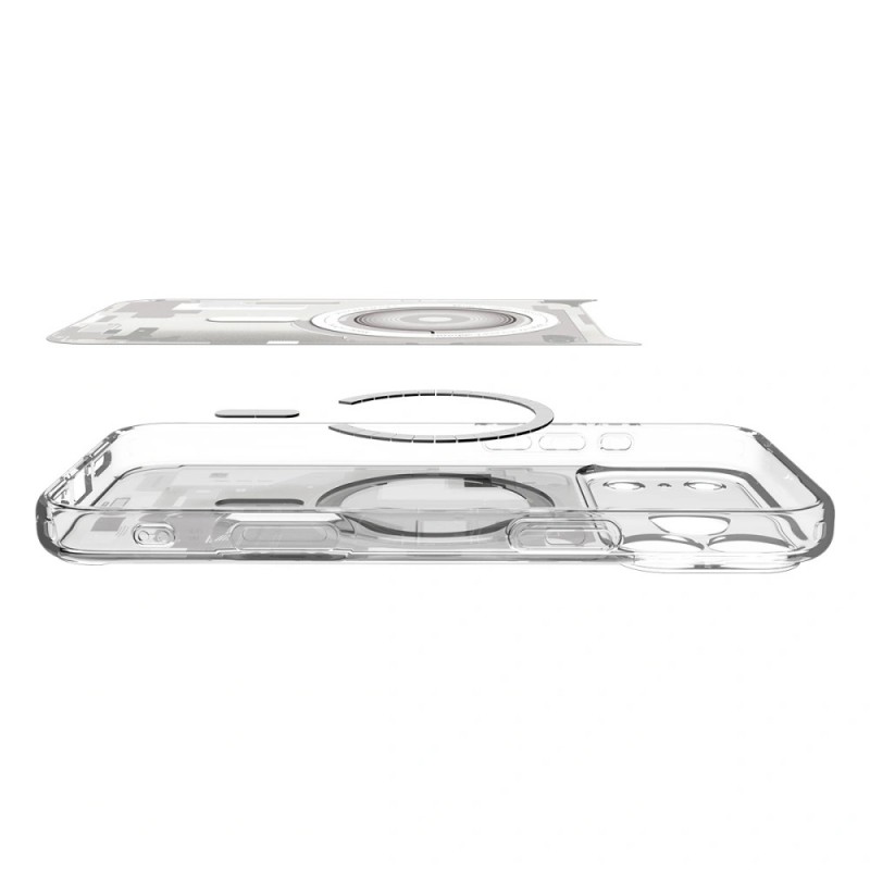 Θήκη Spigen Ultra Hybrid Mag Magsafe Cover For iPhone 17 Pro Max (6.9") Zero One White