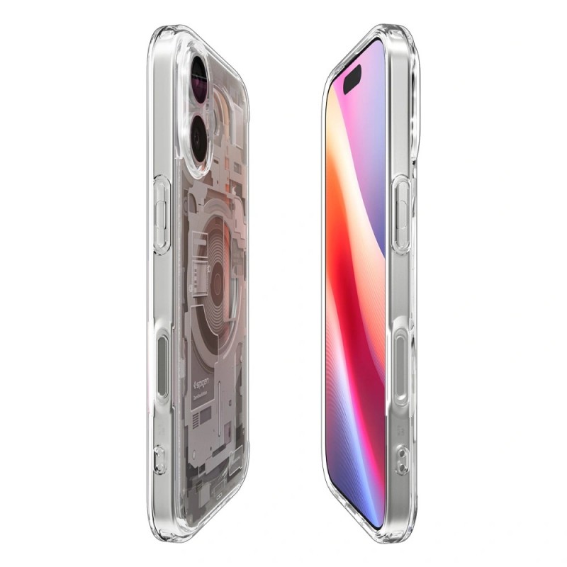 Θήκη Spigen Ultra Hybrid Mag Magsafe Cover For iPhone 17 Pro (6.3") Zero One Natural Titanium