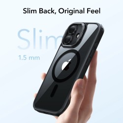 Θήκη ESR Classic Hybrid Kickstand Magsafe Cover For iPhone 17 (6.3") Clear/Black