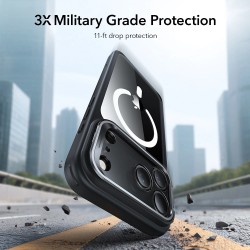 Θήκη ESR Classic Hybrid Kickstand Magsafe Cover For iPhone 17 Pro Max (6.9") Clear/Black