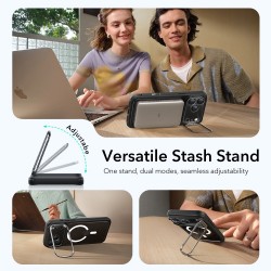 Θήκη ESR Classic Hybrid Kickstand Magsafe Cover For iPhone 17 Pro Max (6.9") Clear/Black