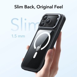 Θήκη ESR Classic Hybrid Kickstand Magsafe Cover For iPhone 17 Pro Max (6.9") Clear/Black