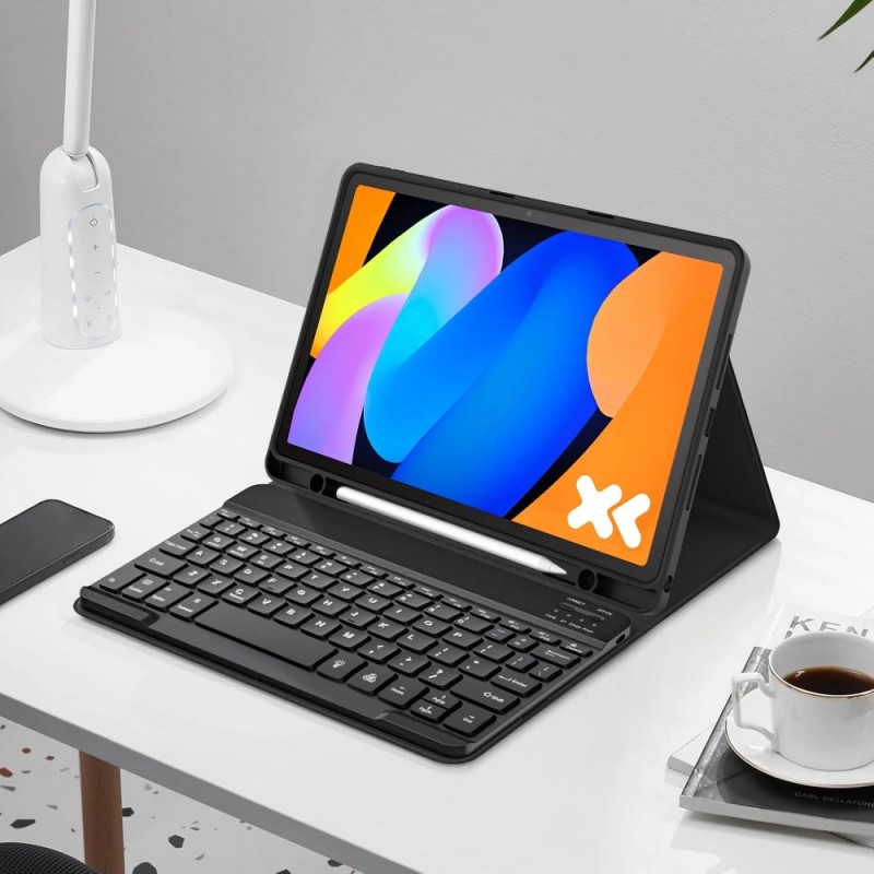 Θήκη Tech-Protect Πληκτρολογίου/ Υποδοχή Γραφίδας & Keyboard with TouchPad Lenovo Idea Tab 11" TB-336 Black