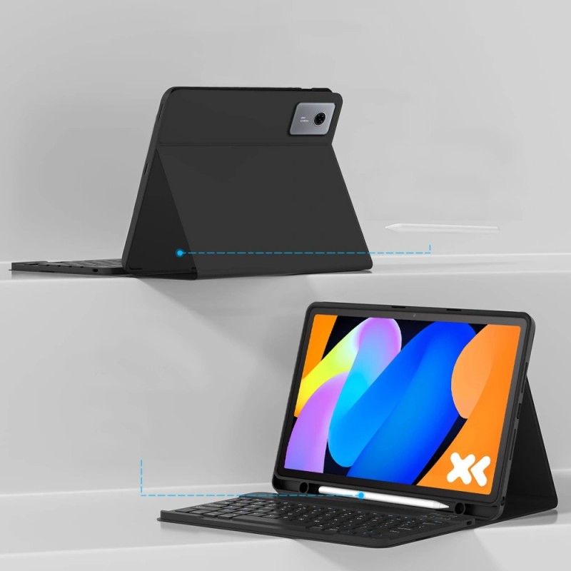 Θήκη Tech-Protect Πληκτρολογίου/ Υποδοχή Γραφίδας & Keyboard with TouchPad Lenovo Idea Tab 11" TB-336 Black