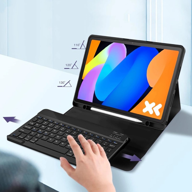 Θήκη Tech-Protect Πληκτρολογίου/ Υποδοχή Γραφίδας & Keyboard with TouchPad Lenovo Idea Tab 11" TB-336 Black