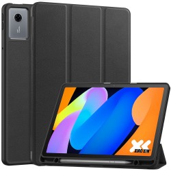 Θήκη Custer Texture 3-Fold Holder Leather Smart Case Lenovo Idea Tab / Tab K11 Gen 2 11"  Black
