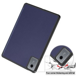 Θήκη Custer Texture 3-Fold Holder Leather Smart Case Lenovo Idea Tab / Tab K11 Gen 2 11"  Blue