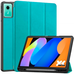 Θήκη Custer Texture 3-Fold Holder Leather Smart Case Lenovo Idea Tab / Tab K11 Gen 2 11"  Blue